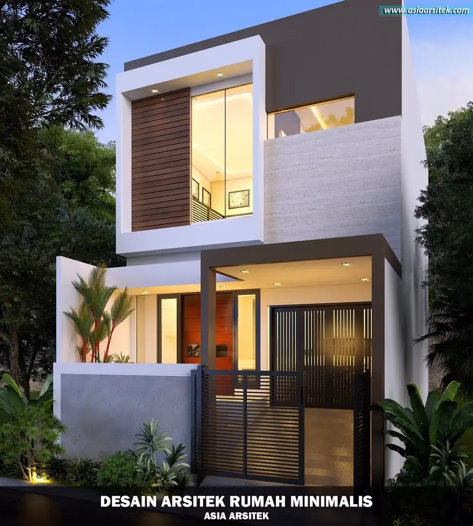 Rumah Minimalis 2 Lantai di Mampang Prapatan Jakarta