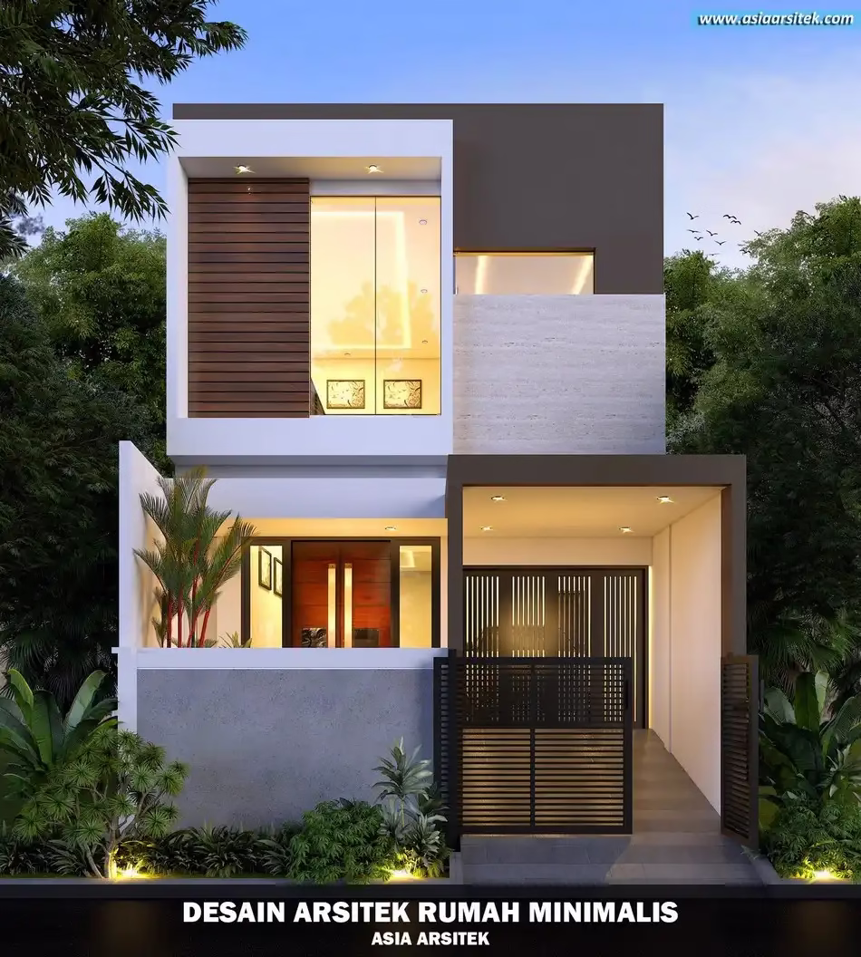 Rumah Minimalis 2 Lantai di Mampang Prapatan Jakarta