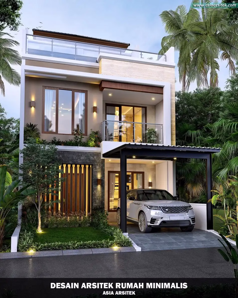 Rumah Minimalis 3 Lantai di Alam Sutera Tangerang