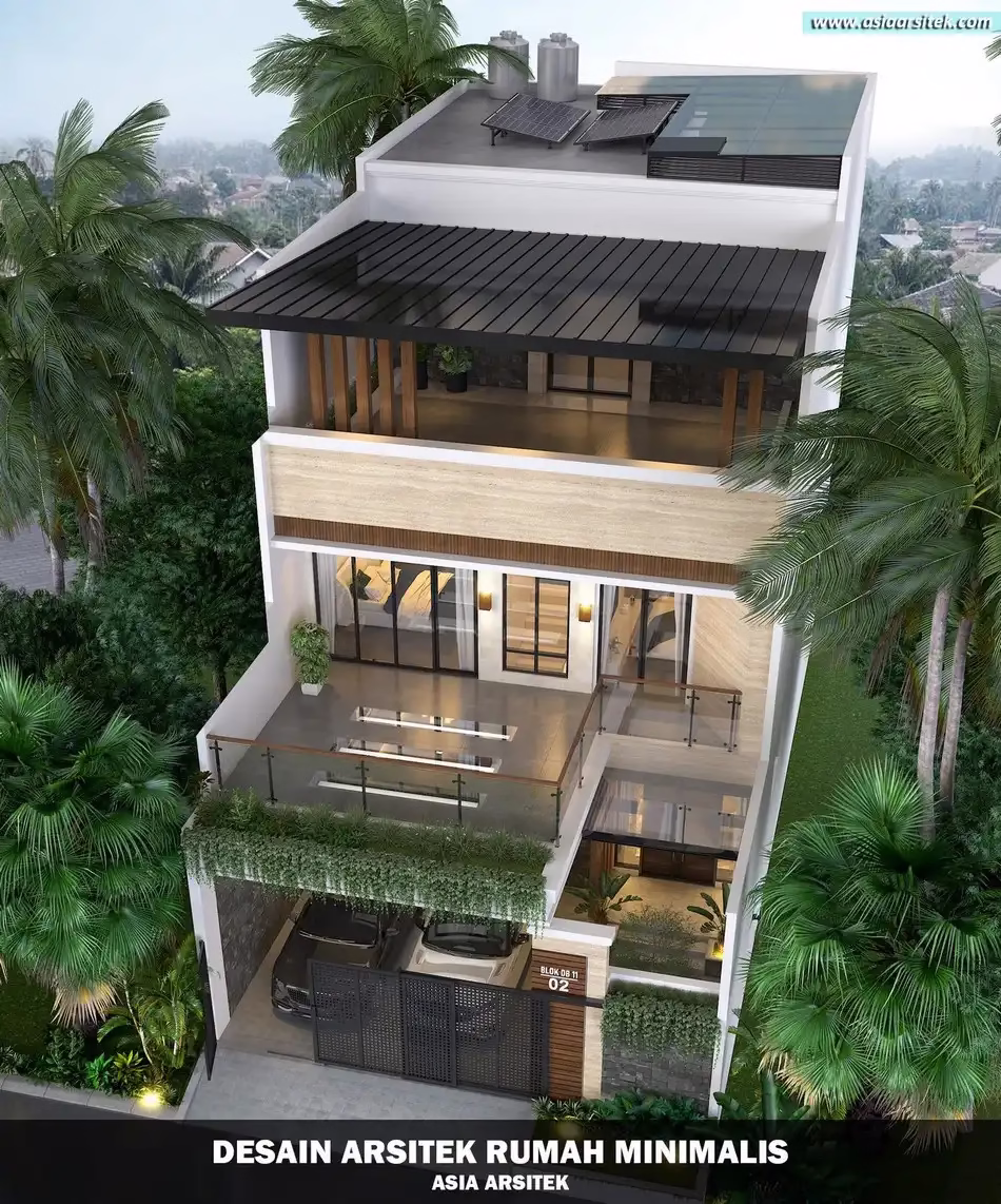 Rumah Minimalis 3 Lantai di Gading Serpong Tangerang