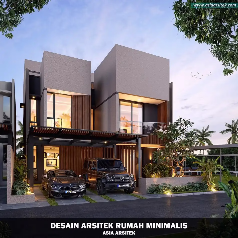 Rumah Minimalis 3 Lantai di Sentul Bogor