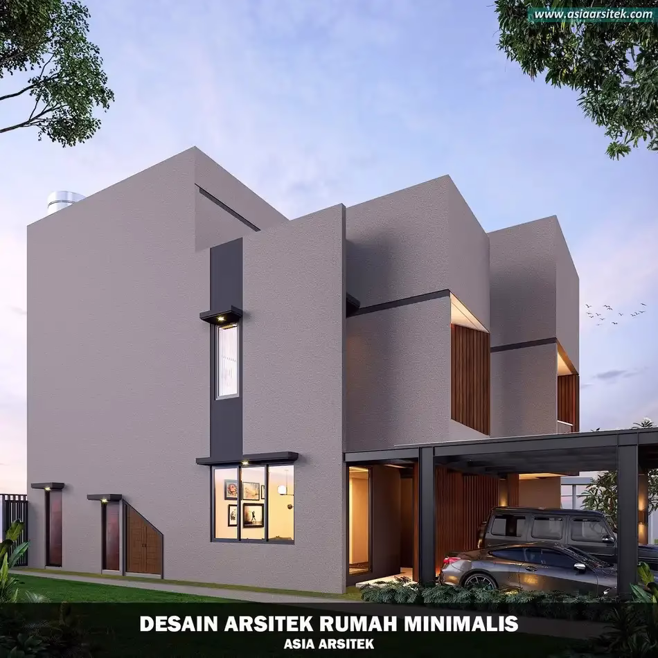 Rumah Minimalis 3 Lantai di Sentul Bogor