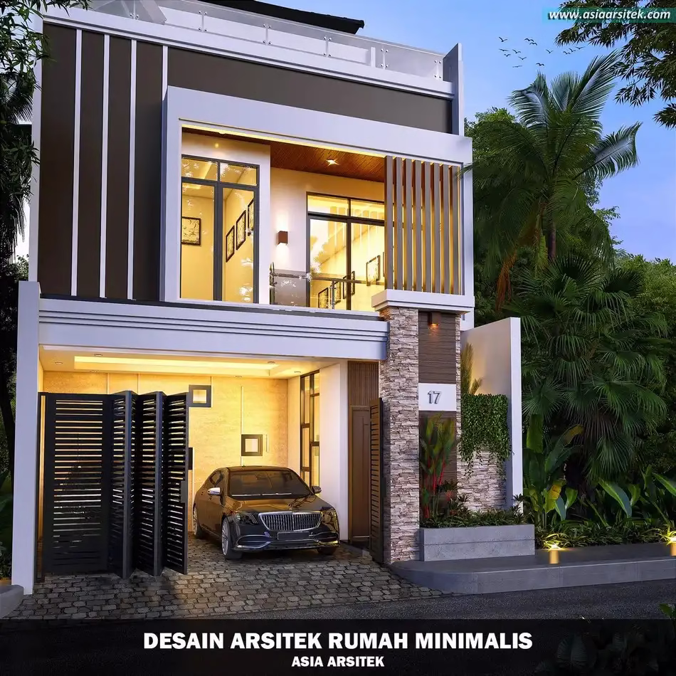Rumah Minimalis 3 Lantai di Wiyung Surabaya