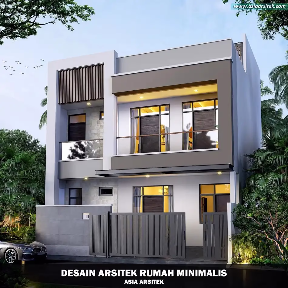 Rumah Minimalis 3 Lantai