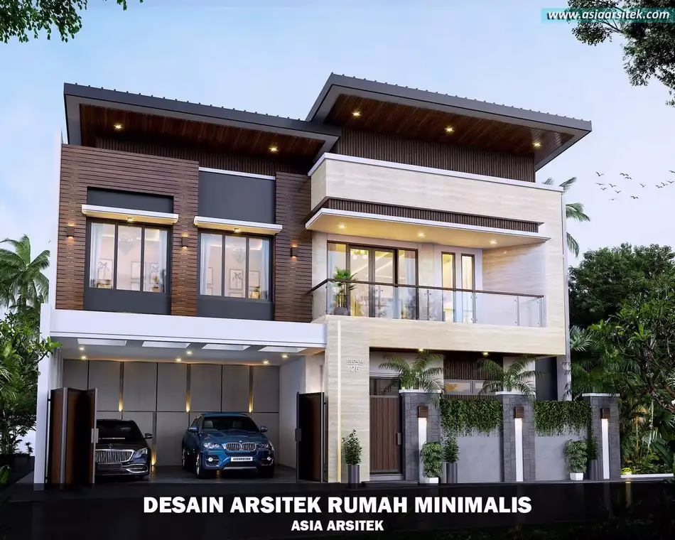 Rumah Minimalis Modern 2 Lantai di Balaraja Tangerang