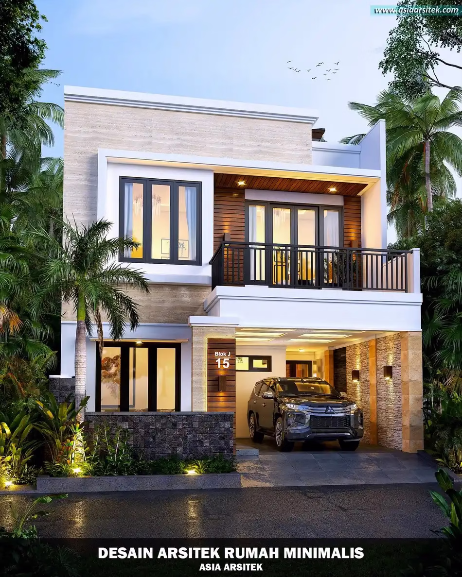 Rumah Minimalis Modern 2 Lantai di Bekasi