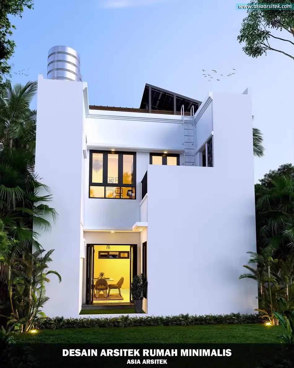 Rumah Minimalis Modern 2 Lantai di Bekasi