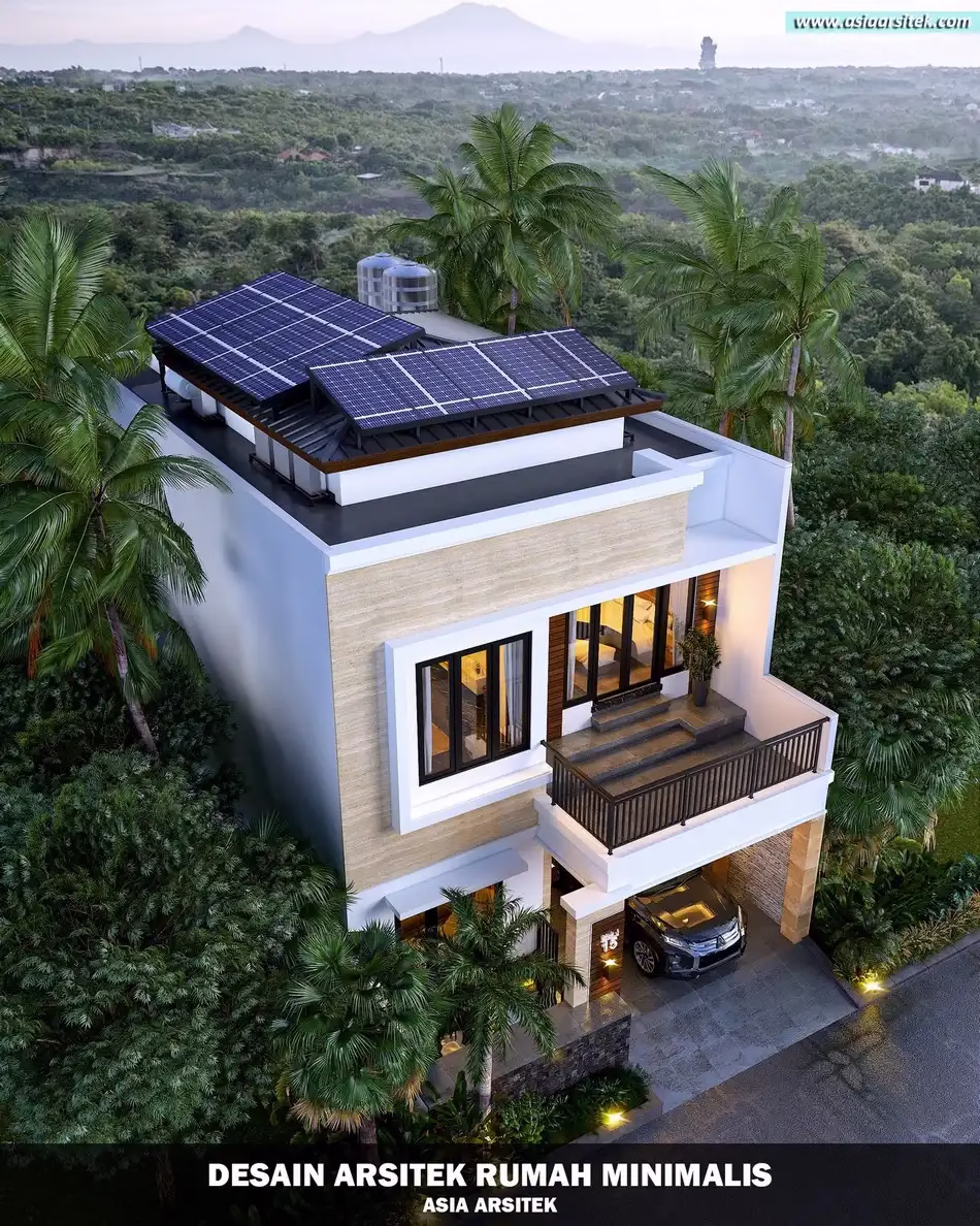 Rumah Minimalis Modern 2 Lantai di Bekasi