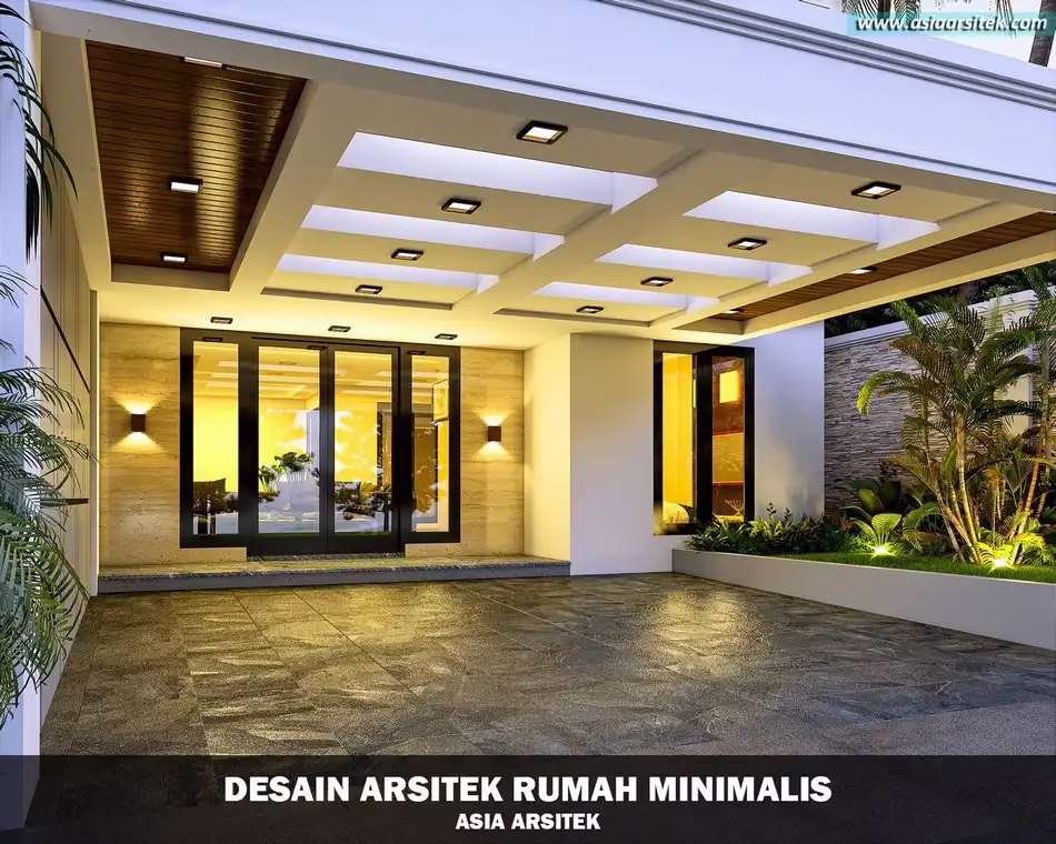 Rumah Minimalis Modern 2 Lantai di Cibubur