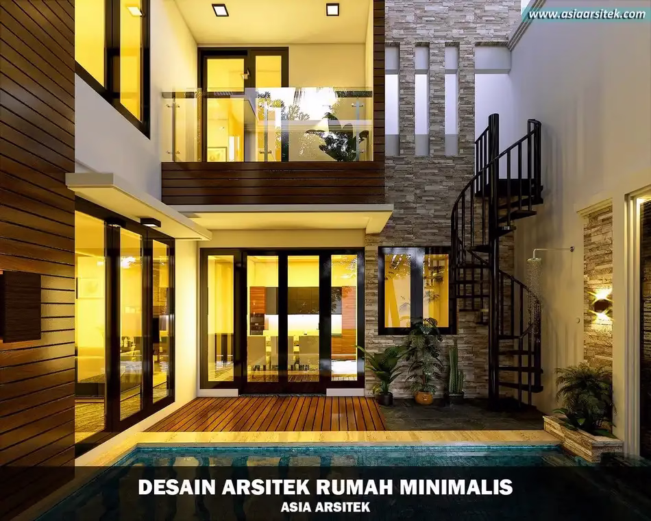 Rumah Minimalis Modern 2 Lantai di Cibubur