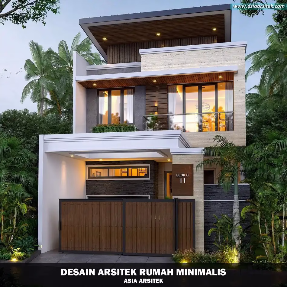 Rumah Minimalis Modern 2 Lantai di Kelapa Gading Jakarta Utara