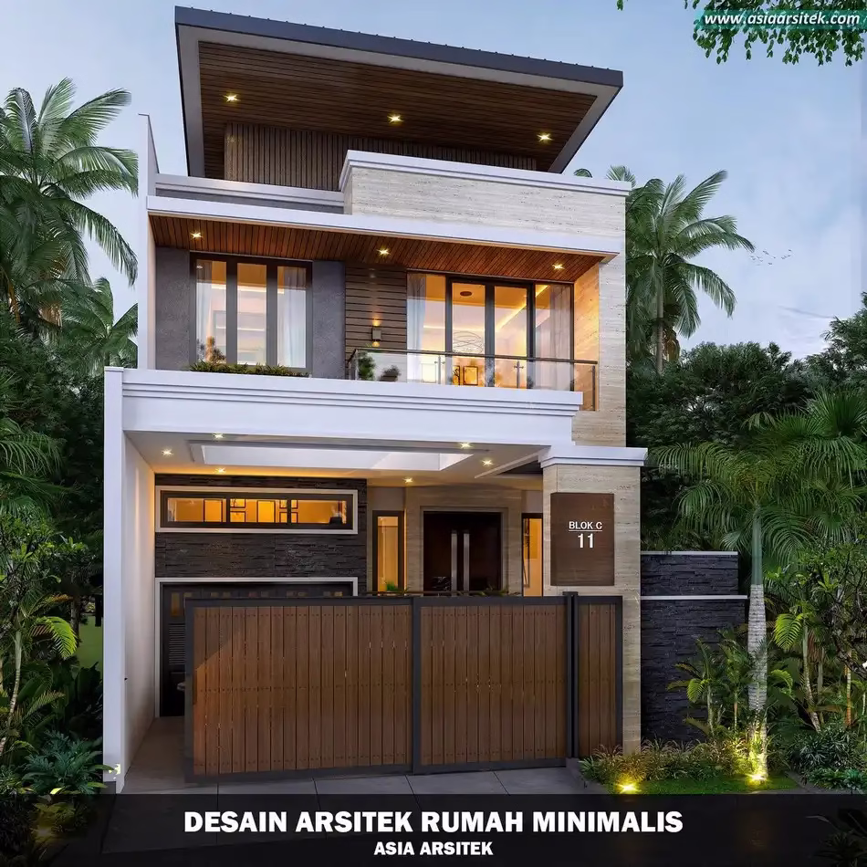Rumah Minimalis Modern 2 Lantai di Kelapa Gading Jakarta Utara