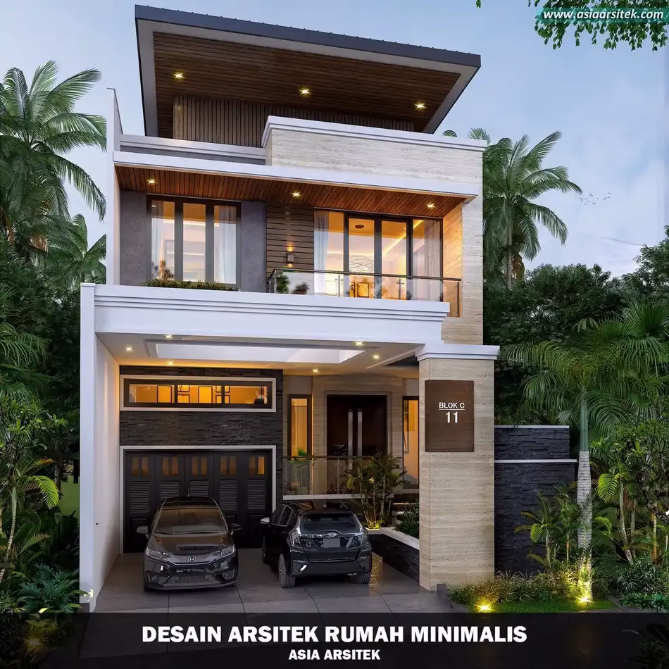 Rumah Minimalis Modern 2 Lantai di Kelapa Gading Jakarta Utara
