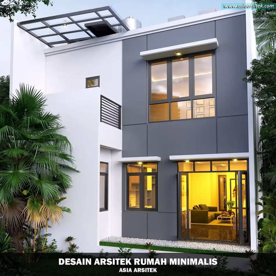 Rumah Minimalis Modern 2 Lantai di Kota Surabaya