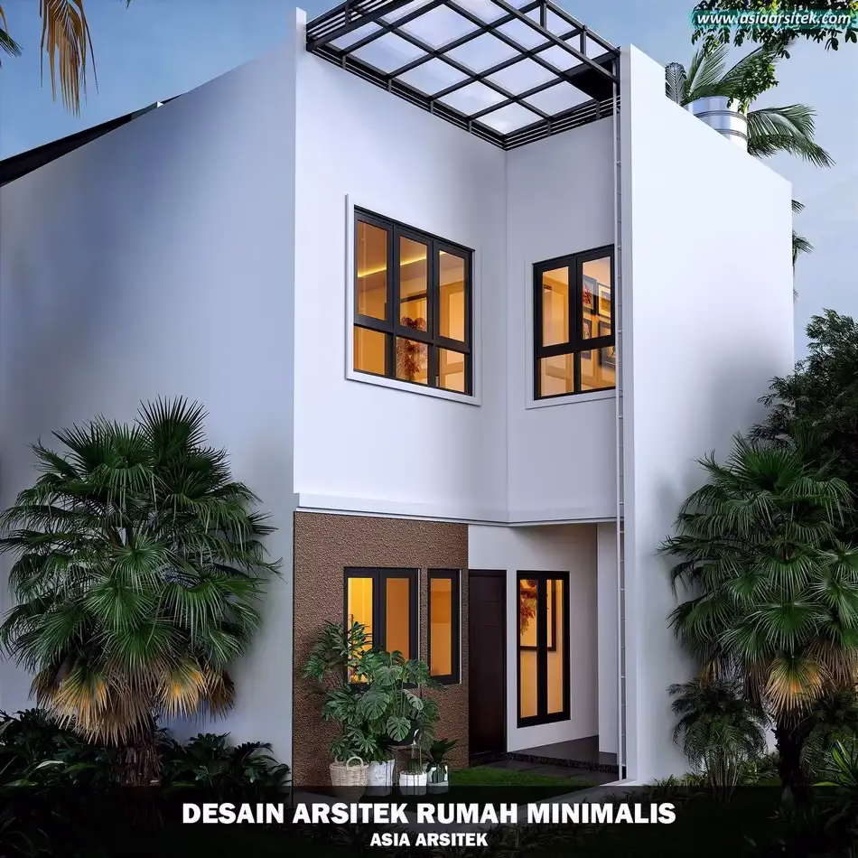 Rumah Minimalis Modern 2 Lantai di Pinang Kota Tangerang
