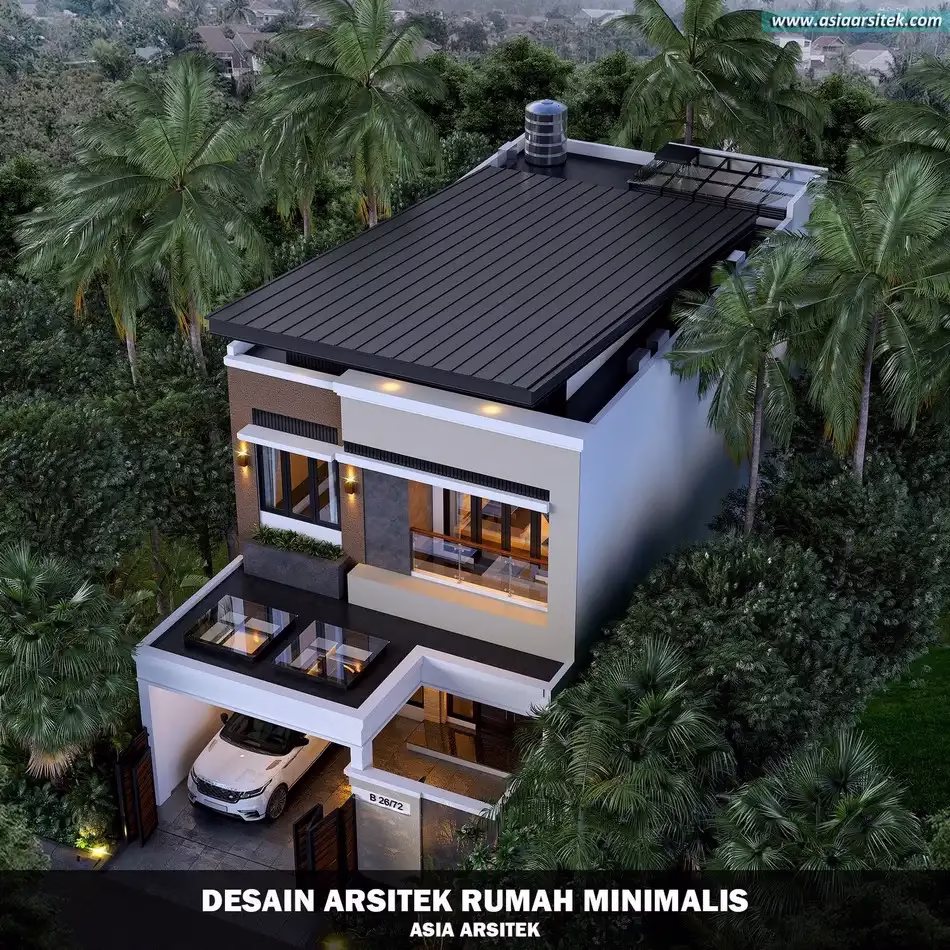 Rumah Minimalis Modern 2 Lantai di Pinang Kota Tangerang