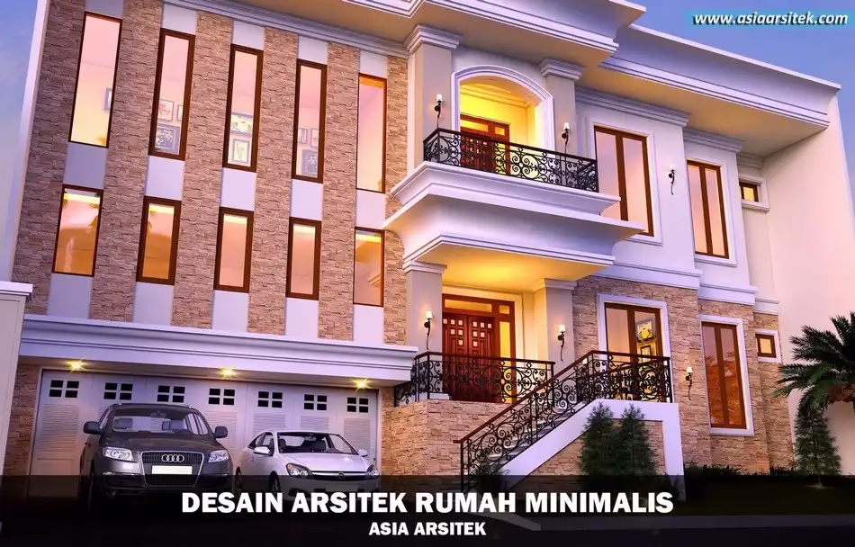 Rumah Minimalis Modern 3 Lantai