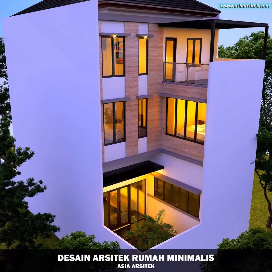Rumah Minimalis Modern 3 Lantai Jakarta Timur