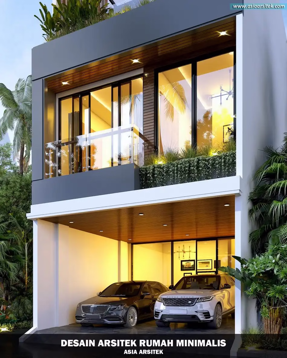 Rumah Minimalis Modern 3 Lantai di Bekasi Timur