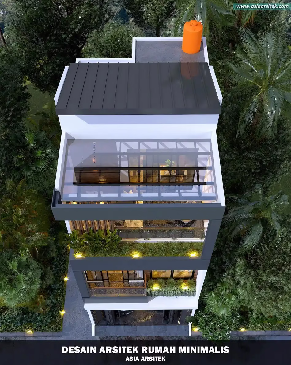 Rumah Minimalis Modern 3 Lantai di Bekasi Timur