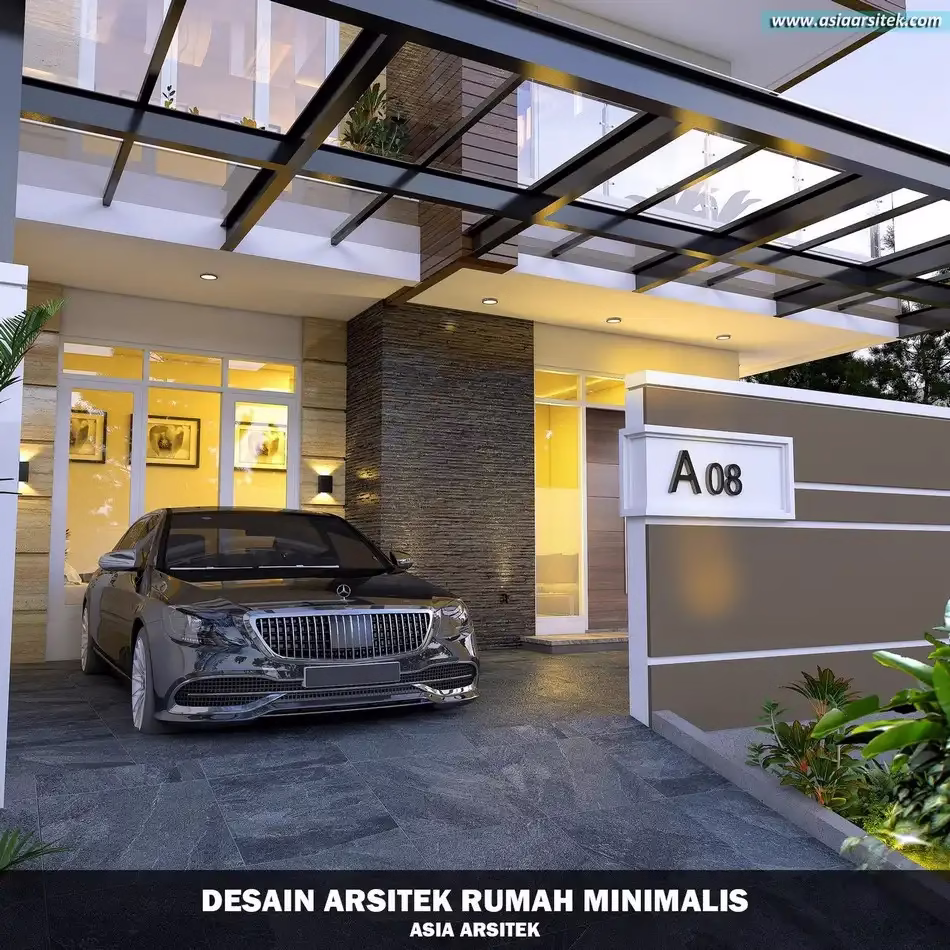 Rumah Minimalis Modern 3 Lantai di Gading Serpong