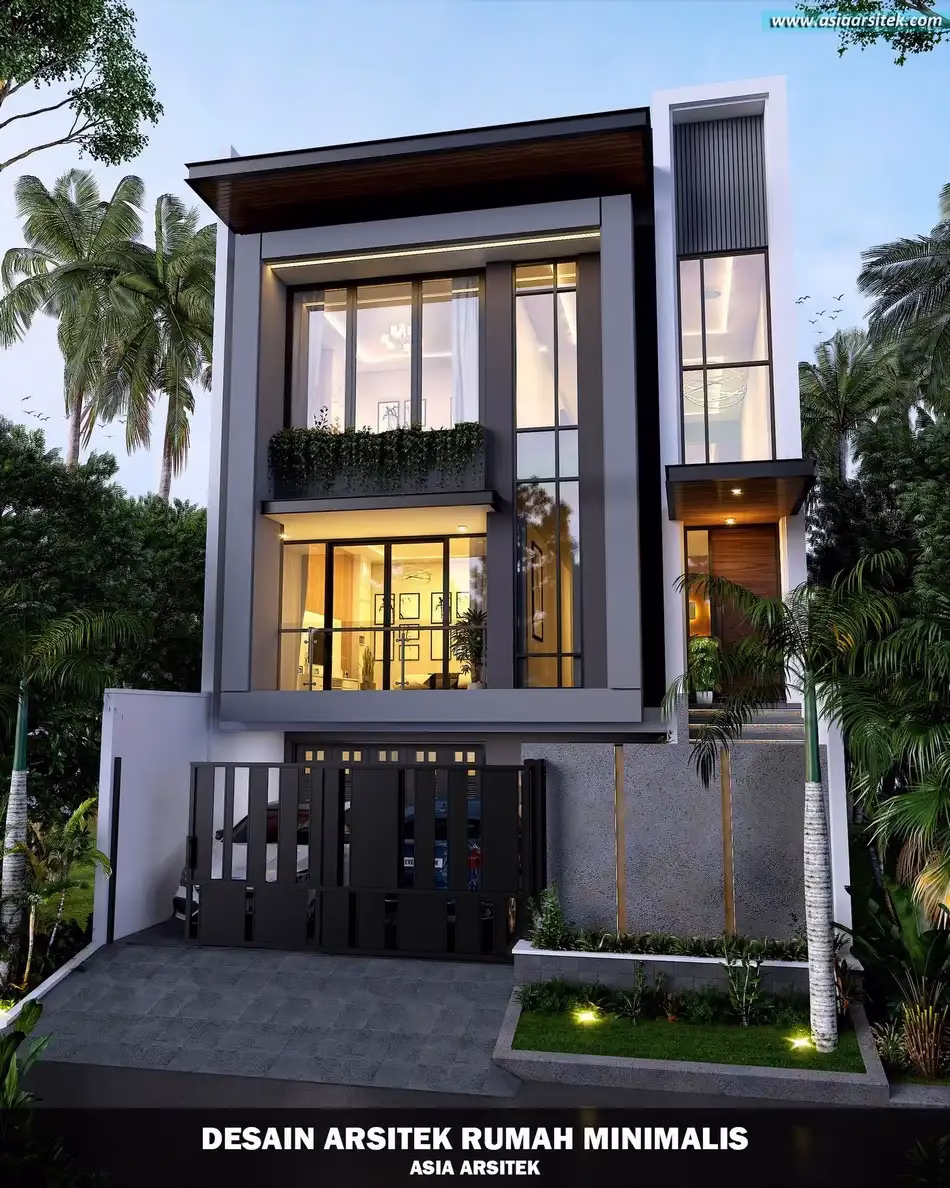 Rumah Minimalis Modern 3 Lantai di Kalideres Jakarta Barat