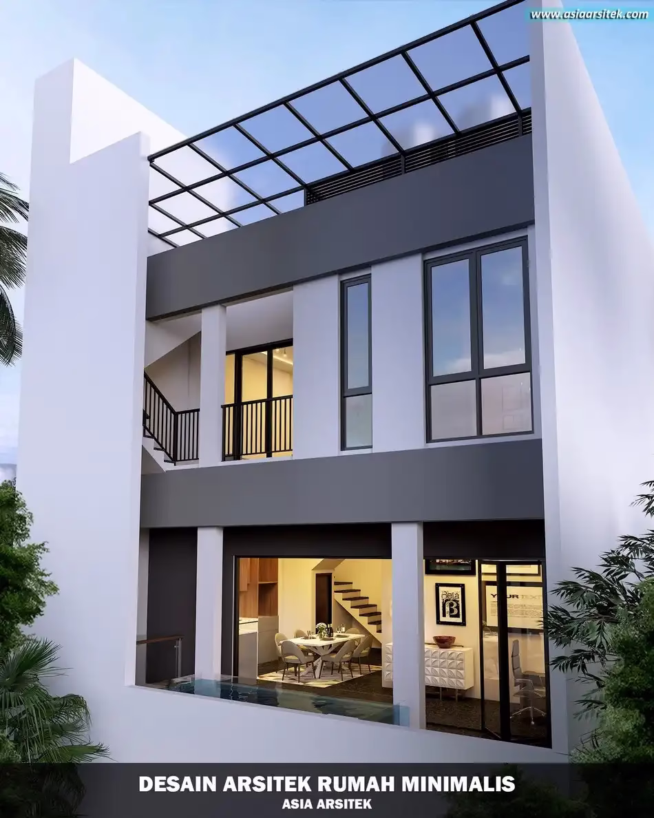 Rumah Minimalis Modern 3 Lantai di Kalideres Jakarta Barat