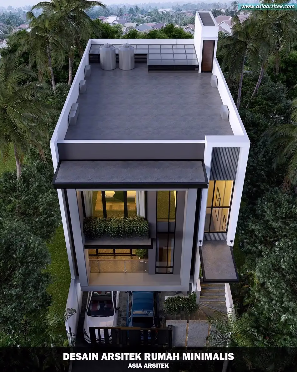 Rumah Minimalis Modern 3 Lantai di Kalideres Jakarta Barat