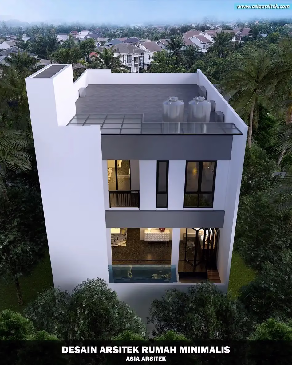 Rumah Minimalis Modern 3 Lantai di Kalideres Jakarta Barat