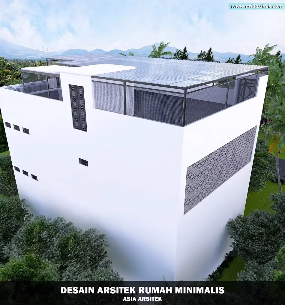 Rumah Minimalis Modern 3 Lantai di Pancoran Jakarta Selatan