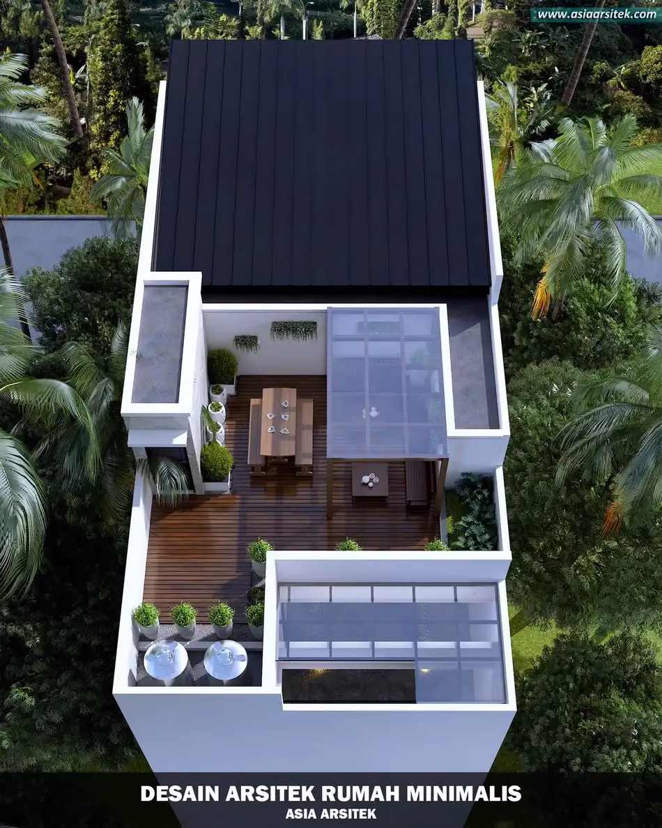 Rumah Minimalis Modern 3 Lantai di Pulo Gadung