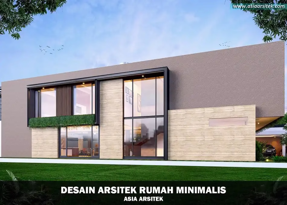 Rumah Modern 2 Lantai