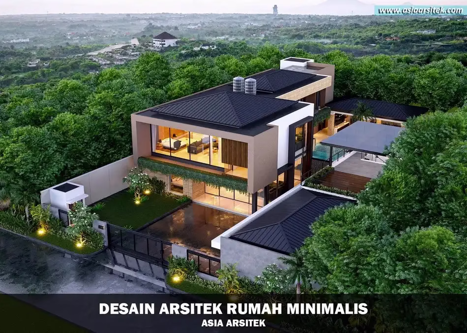 Rumah Modern 2 Lantai