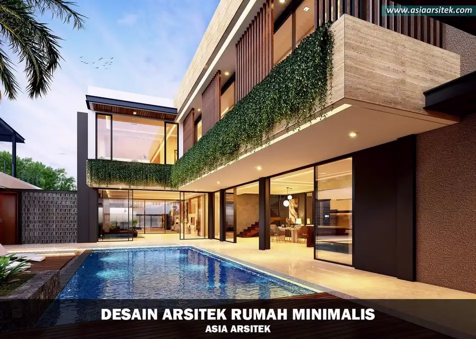Rumah Modern 2 Lantai