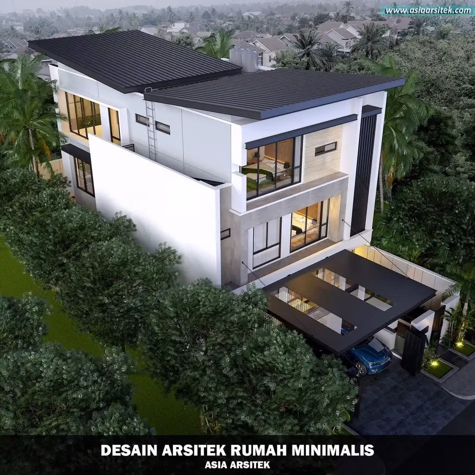 Rumah Modern 3 Lantai Kalideres