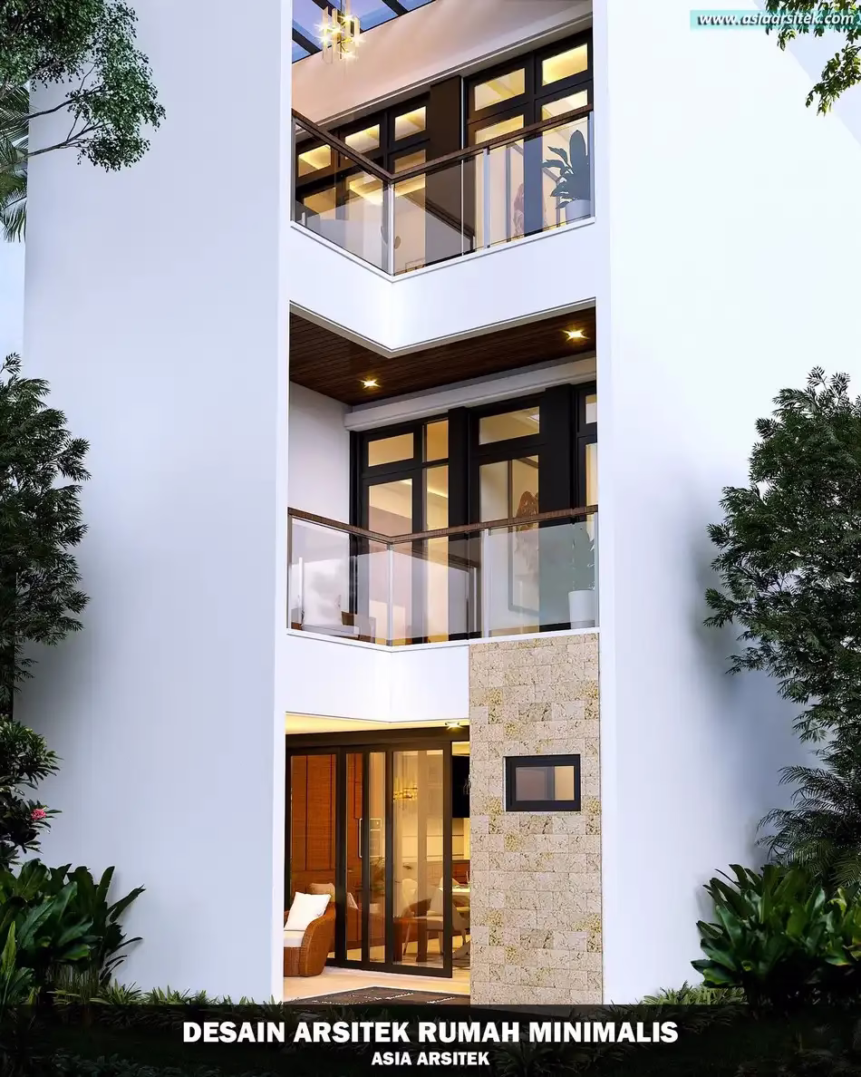 Rumah Modern 3 Lantai Serpong