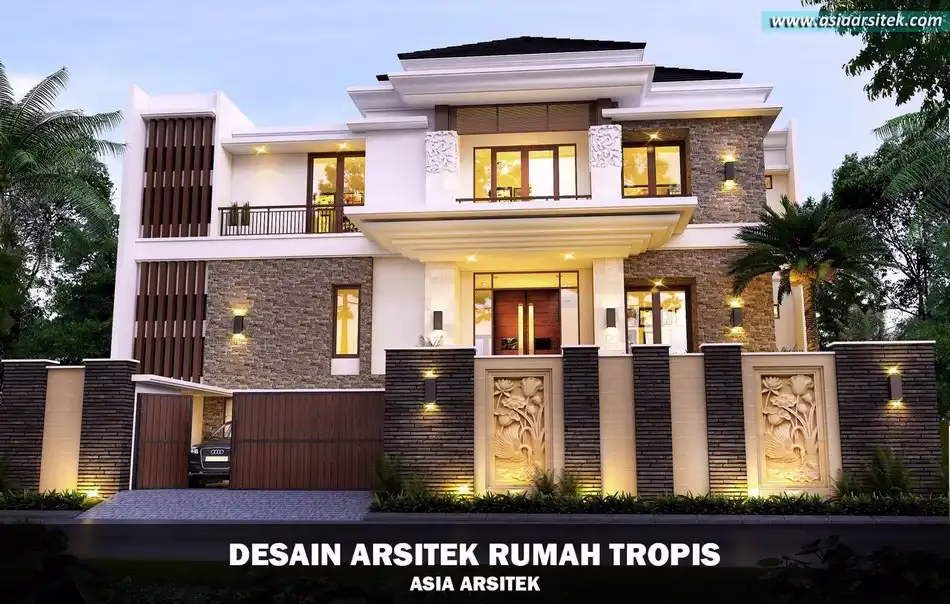 Rumah Tropis Mewah 20x28 Meter