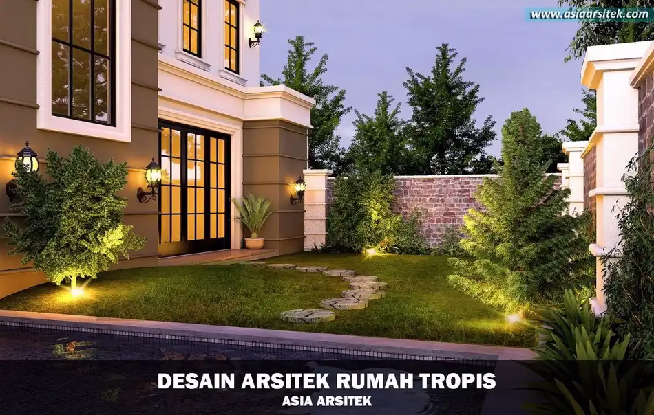 Rumah Tropis Modern 18x20
