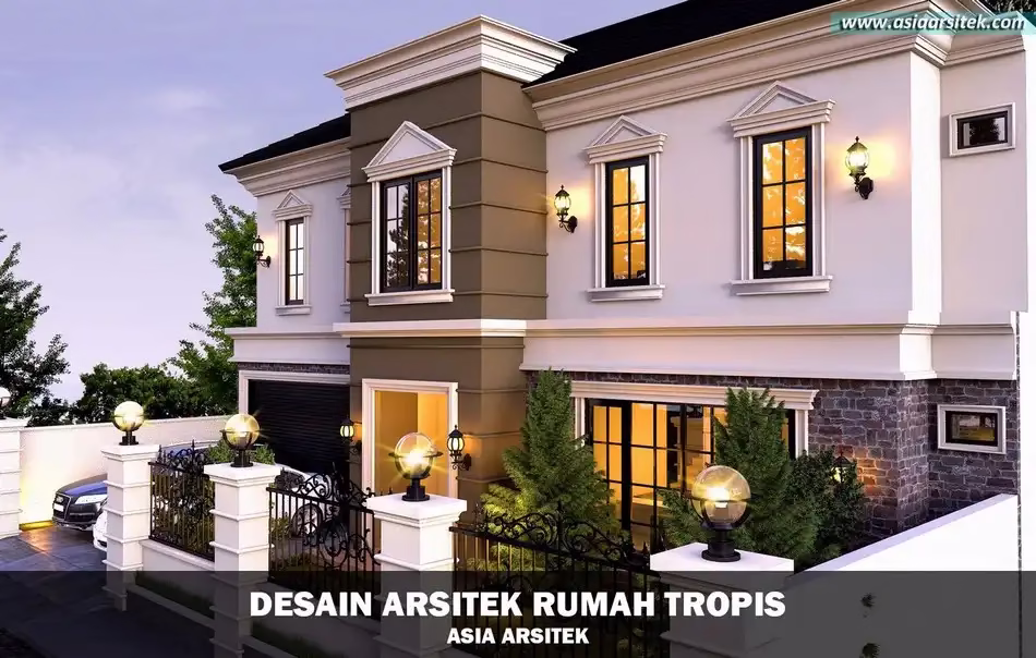 Rumah Tropis Modern 18x20