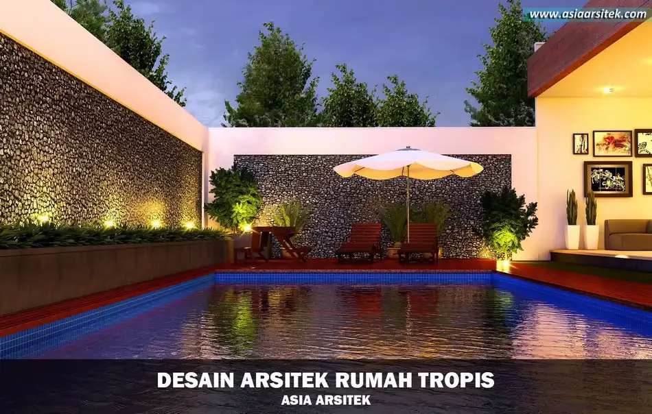 Rumah Tropis Modern 20x30 m