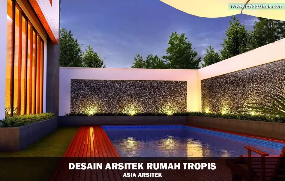 Rumah Tropis Modern 20x30 m