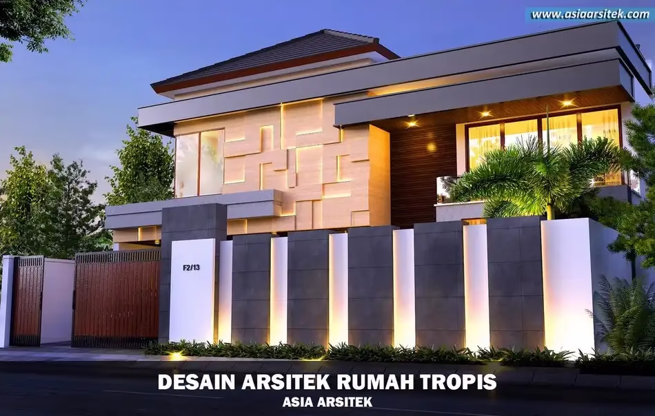 Rumah Tropis Modern 20x30 m
