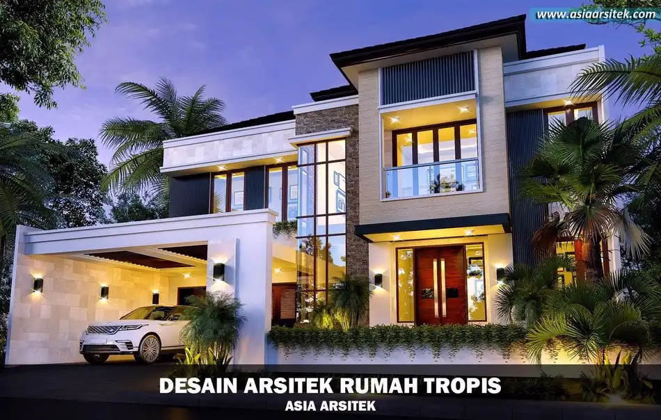 Rumah Tropis Modern Ciputat