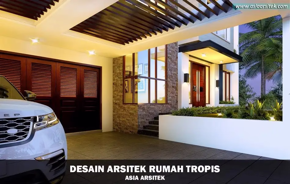 Rumah Tropis Modern Ciputat