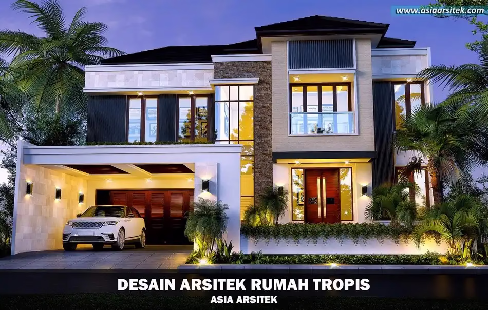 Rumah Tropis Modern Ciputat