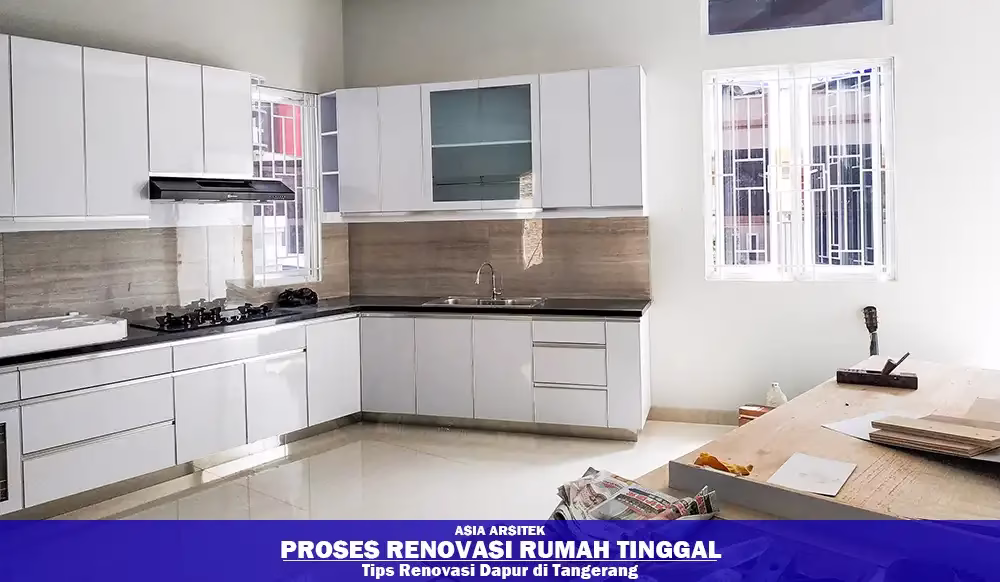 Renovasi Dapur & Kamar Mandi Tangerang