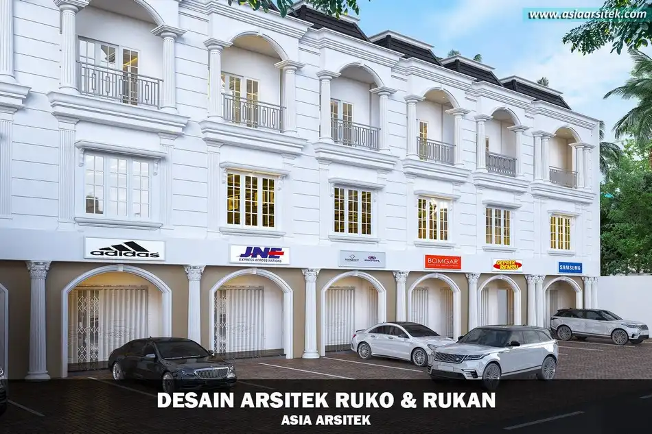 Arsitek Desain Ruko Classic Mediterania