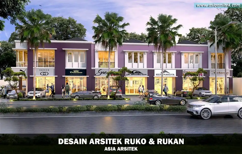 Desain Ruko 2 Lantai Jatiasih Bekasi