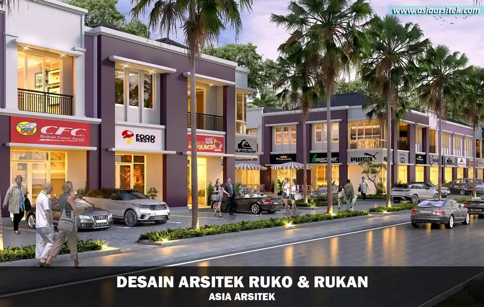 Desain Ruko 2 Lantai Jatiasih Bekasi