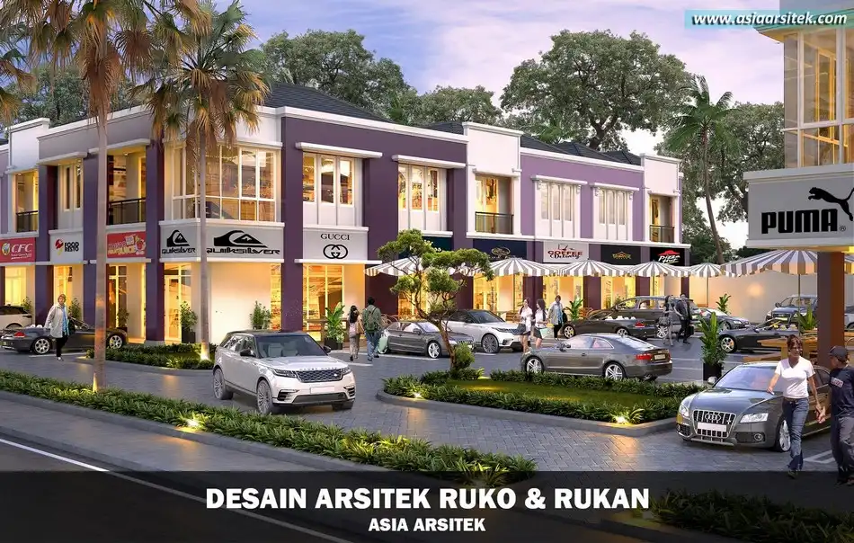 Desain Ruko 2 Lantai Jatiasih Bekasi